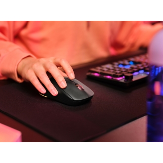 Ratón inalámbrico Trust gaming RGB GXT 927 Redex+ 25.600 DPI ajustable 6 botones