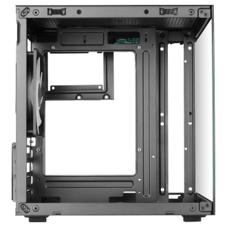 Caja mATX Mars Gaming MC-CUBE GPU MAX 260mm Cubo Panoramico ARGB USB-C negro