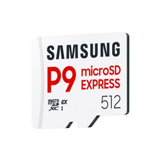 Memoria microSD 512GB Samsung SDXC P9 Express CLASE V30 con adaptador