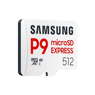 Memoria microSD 512GB Samsung SDXC P9 Express CLASE V30 con adaptador