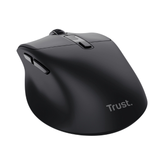 RATON INALAMBRICO TRUST ZEVO BT/2.4GHZ 6 BOTONES 1200-3200DPI RECARGABLE NEGRO