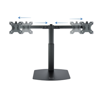 SOPORTE MESA DB1732TN-B GIRA INCLI 1 BRAZO 17-32, NEGRO