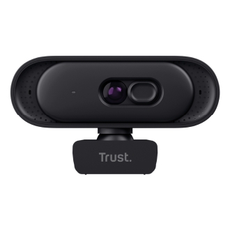 WEBCAM TRUST TOMAR 2K QHD 2560X1440 30FPS FOV 76 GRADOS PRIVACIDAD USB-A USB-C NEGRO