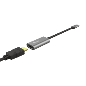 ADAPTADOR TRUST 23774 USB-C A HDMI HEMBRA UHD 4K AUDIO MULTICANAL