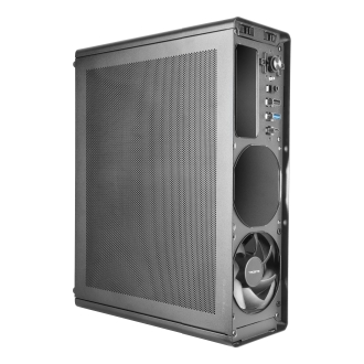 Caja Tacens 2AEROSLIM500 Slim 500W mATX mesh USB-C negro