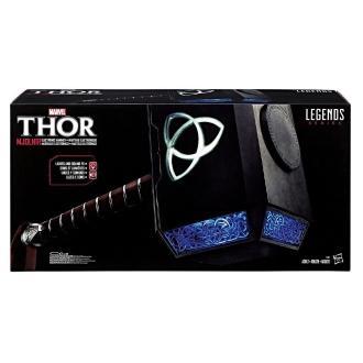 Replica hasbro marvel martillo thor mjolnir con luz