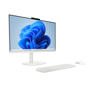 HP OmniStudio All-in-One Desktop 24-cu0043ns PC Intel Core 5 120U 60,5 cm (23.8") 1920 x 1080 Pixeles 16GB DDR5-SDRAM 512GB SSD Windows 11 Home Wi-Fi 6 (802.11ax) Blanco