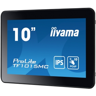 MONITOR IIYAMA 10,1" PCAP BEZEL FREE 10P TOUCH, 1280X800, IPS PANEL, DP,HDMI,VGA, 425CD/M (WITH TOUCH), USB INTERFACE,MULTITOUCH,OPEN FRAME,IP65 FRONT(TF1015MC-B3)