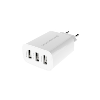 CARGADOR USB CONCEPTRONIC 30W 3xUSB-A BLANCO