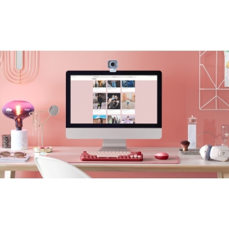 LOGITECH DESK MAT STUDIO SERIES - DARKERACCSROSE - NAMR-EMEA
