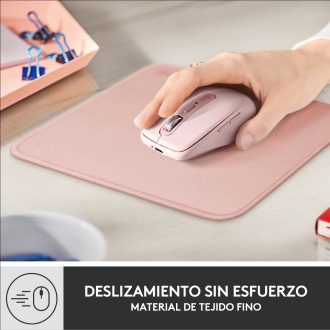 ALFOMBRILLA LOGITECH STUDIO MATERIAL RECICLADO PET SUPERFICIE TELA GOMA ANTIDESLIZANTE 230X200MM ROS
