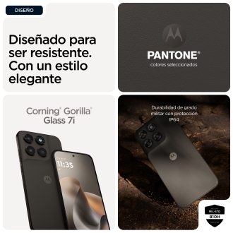 Motorola moto g77 17,3 cm (6.8") Ranura híbrida Dual SIM Android 16.0 5G USB Tipo C 8 GB 512 GB 5200 mAh Negro