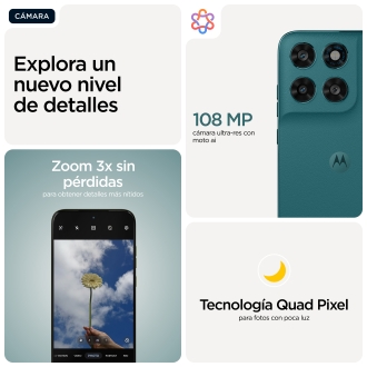 Motorola moto g77 17,3 cm (6.8") Ranura híbrida Dual SIM Android 16.0 5G USB Tipo C 8 GB 512 GB 5200 mAh Verde