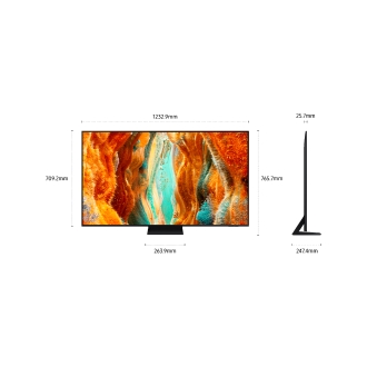 Samsung TQ55QN74FAT 139,7 cm (55") 4K Ultra HD Smart TV Wifi Negro