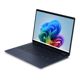 HP OmniBook X Flip 2-in-1 Laptop Next Gen AI 14-kb0013ns Copilot+ PC Intel Core Ultra 9 386H 14" táctil 2K 32GB 1TB W11 Azul