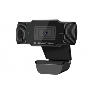WEBCAM HD CONCEPTRONIC AMDIS 1080P INTERPOLADO USB 3.6MM 30FPS ANGULO VISION 68Âº MICROFONO INTEGRADO