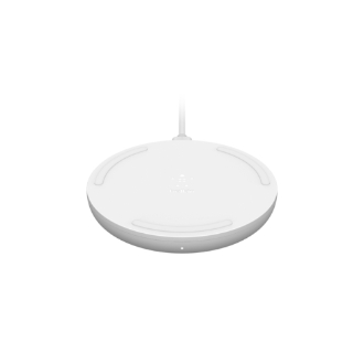 CARGADOR INALAMBRICO BELKIN WIA001BTWH QI 10W CABLE USB-A A USB-C 1.2M NO INCLUYE ADAPTADOR CA NEGRO