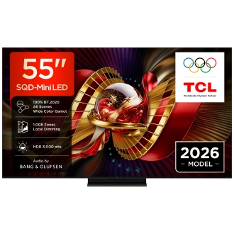 TV TCL 55 55C8L UHD SQDMINILED GOOGLETV 144HZ B&O