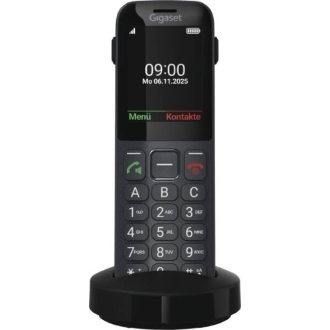 Gigaset Comfort 600 SIM 6,1 cm (2.4") 118 g Negro, Gris