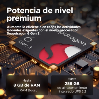Motorola ThinkPhone25 16,1 cm (6.36") SIM doble Android 14 5G USB Tipo C 8 GB 256 GB 4310 mAh Negro