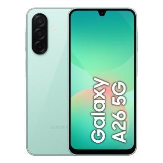 Samsung Galaxy A26 17 cm (6.7") Ranura híbrida Dual SIM Android 15 5G USB Tipo C 6 GB 128 GB 5000 mAh Color menta