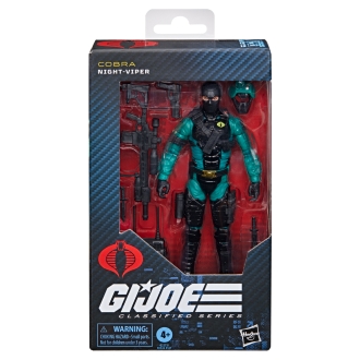 Figura hasbro g.i. joe classified series night - viper
