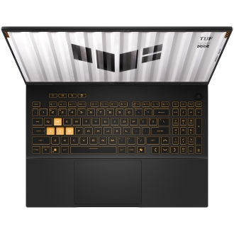 ASUS TUF Gaming F16 TUF608JMI-TU345 - Ordenador Portátil Gaming de 16" WUXGA 144Hz (Core i5-14450HX, 16GB RAM, 512GB SSD, RTX 5060 8GB, Sin Sistema Operativo) Gris Jager - Teclado QWERTY español