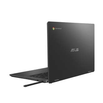 ASUS Chromebook CM14 Flip CL1402FM2A-EC0286 - Ordenador Portátil 14" Full HD (MediaTek Kompanio 520, 8GB RAM, 128GB eMMC, ARM Mali-G52 MC2, ChromeOS) Gris Gravidad - Teclado QWERTY español