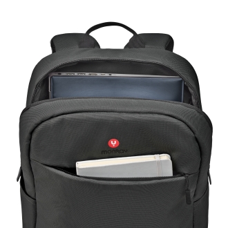 MOCHILA PARA PORTATIL NGS SACKS VENTURE BLACK HASTA 15.6" CAPACIDAD 13L RESISTENTE AL AGUA NEGRO