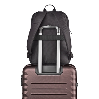 MOCHILA PARA PORTATIL NGS SACKS VENTURE BLACK HASTA 15.6" CAPACIDAD 13L RESISTENTE AL AGUA NEGRO