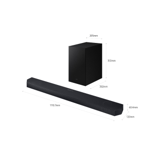 BARRA DE SONIDO SAMSUNG HWQ600H 3.1.2 320W DATMOS WIFI