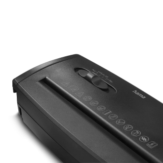 DESTRUCTORA DE PAPEL HAMA CLASSIC S60 CABEZAL ADAPTABLE CAPACIDAD CORTE 6 HOJAS COLOR NEGRO