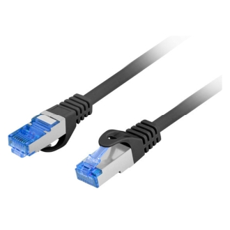 Lanberg PCF6A-10CC cable de red Negro 10 m Cat6a S/FTP (S-STP)