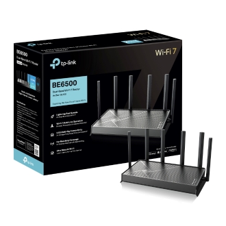 ROUTER WIFI 7 TP-LINK ARCHER BE400 BE6500 1x2.5G-WAN 1x2.5G-LAN 3x1G-LAN 1xUSB3.0 MLO 6xANTENAS