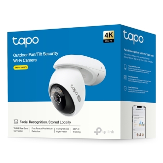 TP-Link Tapo TC46 cámara de vigilancia Esférico Cámara de seguridad IP Interior y exterior 3840 x 2160 Pixeles Techo/Pared/Poste