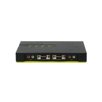 CONMUTADOR AUTOMATICO SOBREMESA LEVEL ONE V/T/M 1a4 CPUs USB CON AUDIO CABLES INCLUIDOS