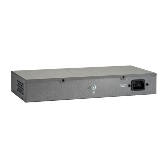 SWITCH LEVEL ONE NO GESTION 16P 10/100/1000 MINI CON KIT MONTAJE RACK 19"