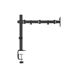 SOPORTE DE MESA EQUIP 650174 ARTICULADO PARA 1 PANTALLA DE 17" A 32" VESA 100X100 MAX 10KG NEGRO