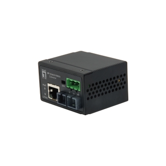 CONVERTIDOR FIBRA LEVEL ONE IEC-4002 RJ45 ETHERNET A FIBRA MULTIMODO ST 2KM