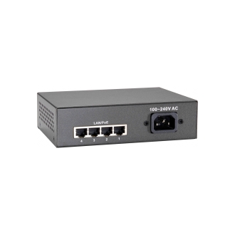 SWITCH LEVEL ONE GEP-0522 NO GESTION 5P 10/100/1000 4P POE PLUS 65W