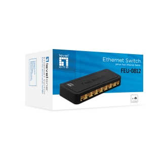 SWITCH LEVEL ONE NO GESTION 8 PUERTOS 10/100 SOBREMESA