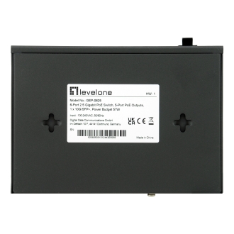 SWITCH POE LEVEL ONE GEP-0625 6P 2.5GBE 4P POE 65W +1P SFP+/10G