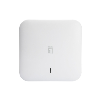 PUNTO DE ACCESO INTERIOR WIFI LEVEL ONE WAP-8123 AC1200 300MB EN 2,4GHZ Y 867MB EN 5GHZ PTO GIGA POE