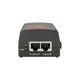POE INJECTOR ADAPTER LEVEL ONE CAT5E PASA DATOS Y ALIMENTACION POR EL MISMO CABLE HASTA 100 MTS