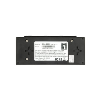 POE INJECTOR ADAPTER LEVEL ONE CAT5E PASA DATOS Y ALIMENTACION POR EL MISMO CABLE HASTA 100 MTS