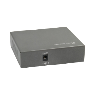 SWITCH LEVEL ONE GEP-0523 NO GESTION 5P 10/100/1000 4P POE PLUS 60W
