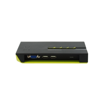 CONMUTADOR AUTOMATICO SOBREMESA LEVEL ONE V/T/M 1a4 CPUs USB CABLES INCLUIDOS