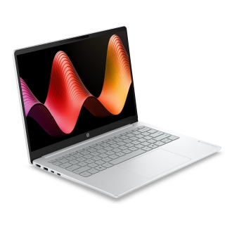 HP OmniBook 3 Laptop AI 14-ht0016nsx Intel Core Ultra 5 225U Portátil 35,6 cm (14") 2K 8 GB DDR5-SDRAM 512 GB SSD Wi-Fi 6 (802.11ax) FreeDOS AI PC Gris, Plata