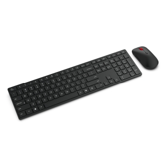 TECLADO Y MOUSE LENOVO WIRELESS MULTI-MODE PRO COMBO 6000 NEGRO INALAMBRICO 2.4GHZ BT RECEPTOR USB-A