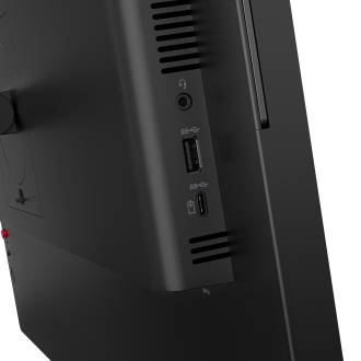 Monitor led 23.8 pulgadas lenovo thinkvision t24 - 4v ips -  fhd -  dp -  hdmi -  vga -  120hz -  4ms -  vesa 100x100 -  webcam